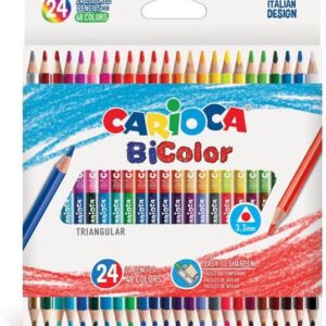 PASTELLI BICOLORI 24 COLORI