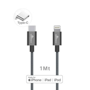 CAVO DA USB-C A LIGHTNING MFI 1M