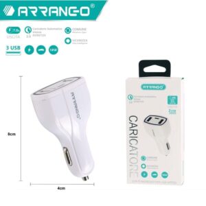CARICABATTERIE DA VIAGGIO PER AUTO