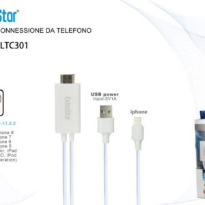 CAVO DI CONNESSIONE DA TELEFONO A TV HDMI-APPLE