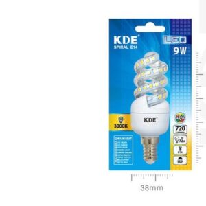 LAMPADINA LED ES E14 LUCE CALDA 9w=81W 3000K