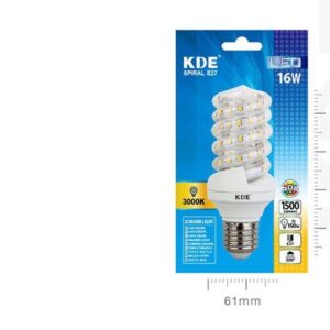 LAMPADINA LED ES E27 LUCE CALDA 16w=128W 3000K