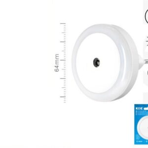 LUCE NOTTURNA LED 1W LUCE FREDDA CON SENSORE