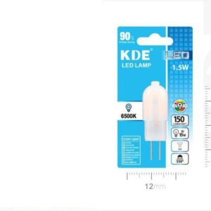 LAMPADINA LED G4 LUCE FREDDA 1.5w=15W 6500K