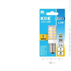 LAMPADINA LED E14 LUCE CALDA 3.5w=35W 3000K