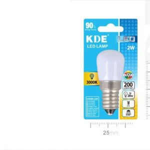 LAMPADINA LED E14 LUCE CALDA 2w=20W 3000K