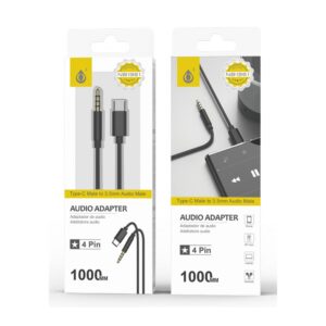 CAVO DI TIPO-C A JACK AUDIO 1M