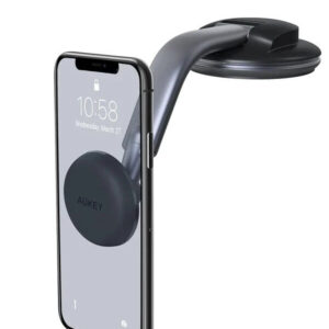 Aukey HD-C49 Supporto Porta Cellulare Magnetico Auto 360 Cruscotto Parabrezza