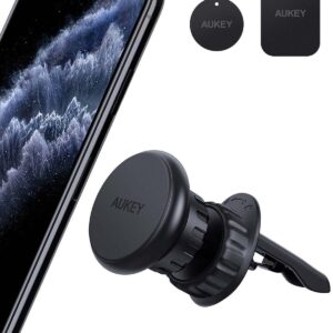 AUKEY SUPPORTO CELLULARE MAGNETICO CALAMITA PORTA TELEFONO PER BOCCHETTE D'ARIA HD-C74