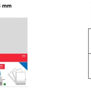 BUSTE FORATURA UNIVERSALI A4 80MICR.